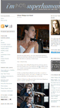 Mobile Screenshot of notsuperhuman.com